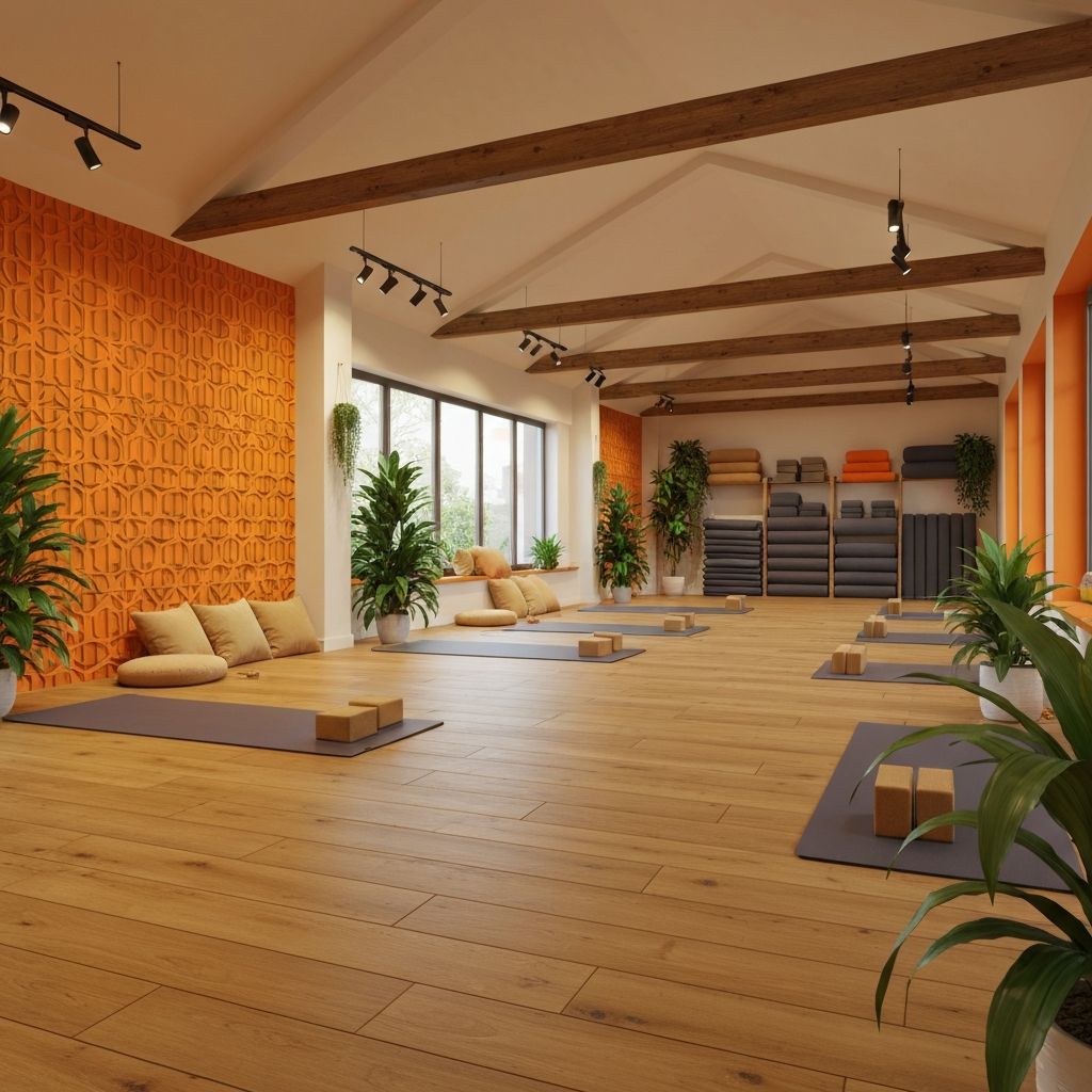 Pagoda Yoga Studio interior